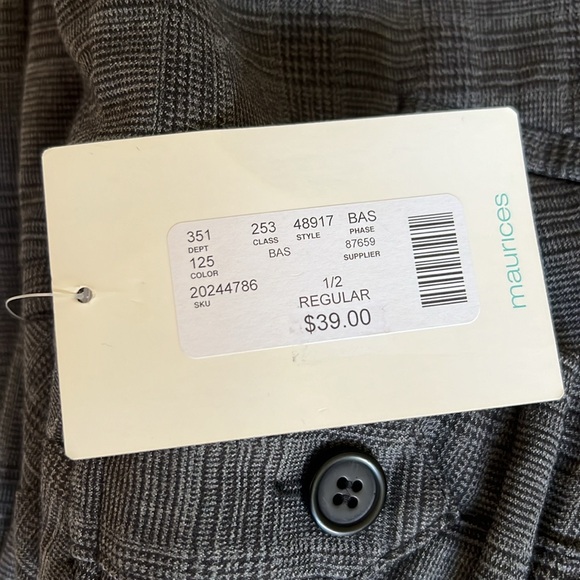 NWT Maurice’s SMART Skinny Pants 1/2 Regular - Picture 5 of 5